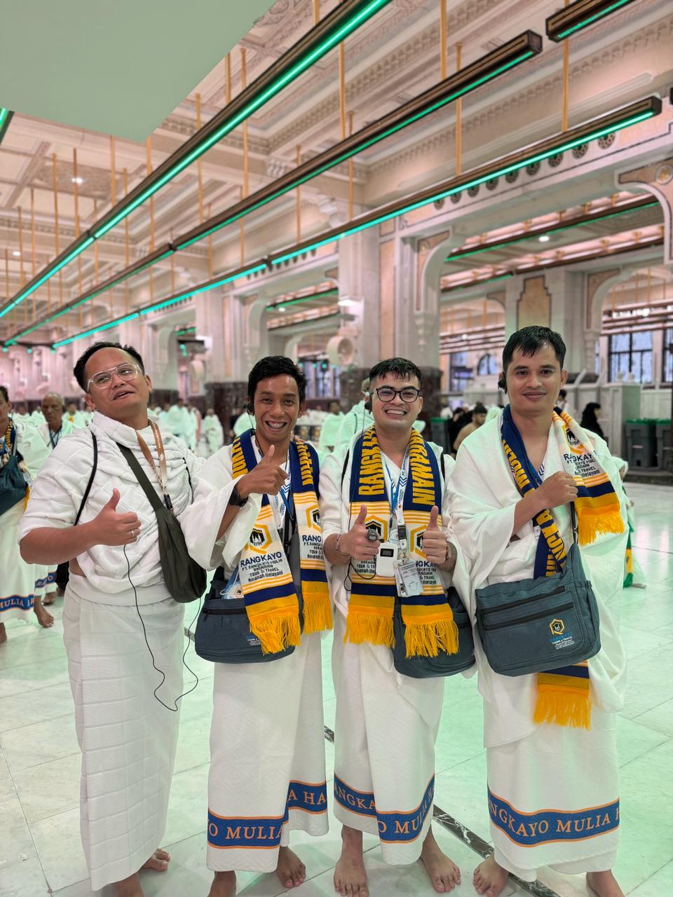 Momen Manis Jamaah PT. Rangkayo Mulia Haramain
